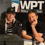 Phill Hellmuth and Tony G co-commentating the WPT Malta live stream.